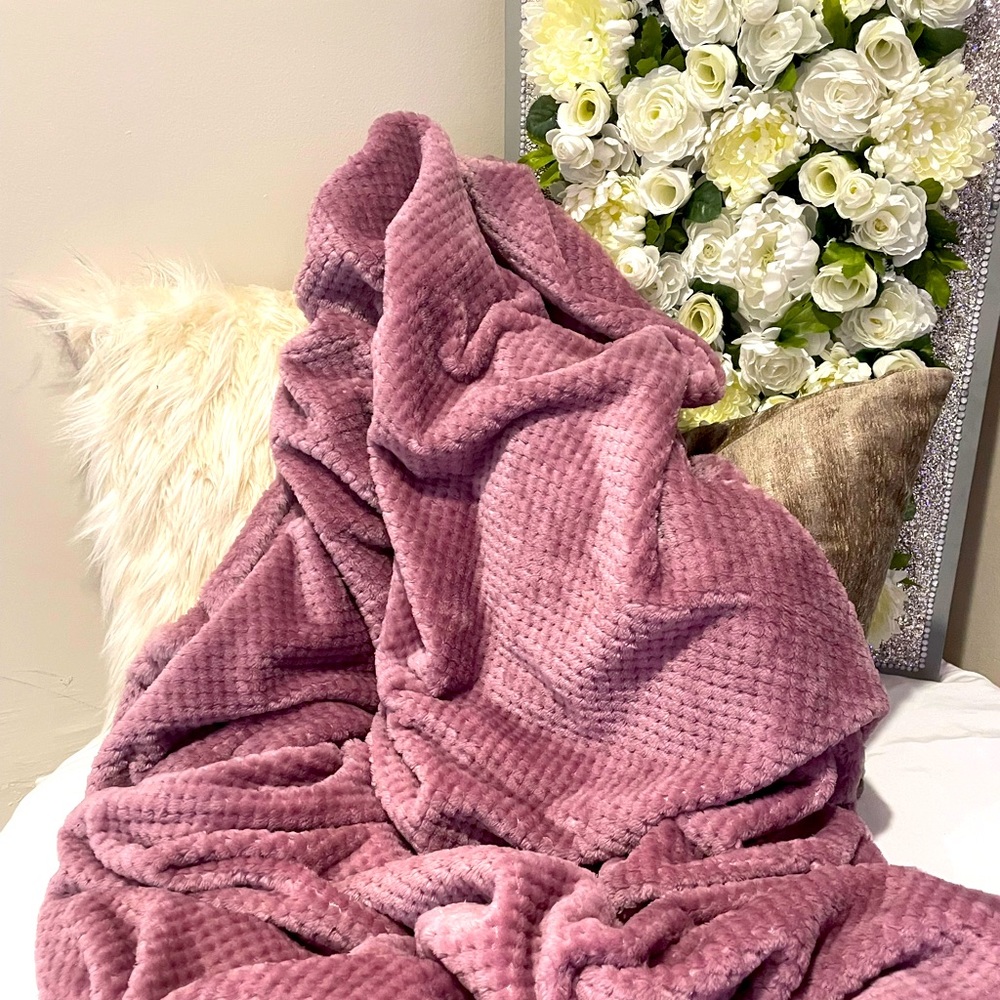 Periwinkle Purple Blanket